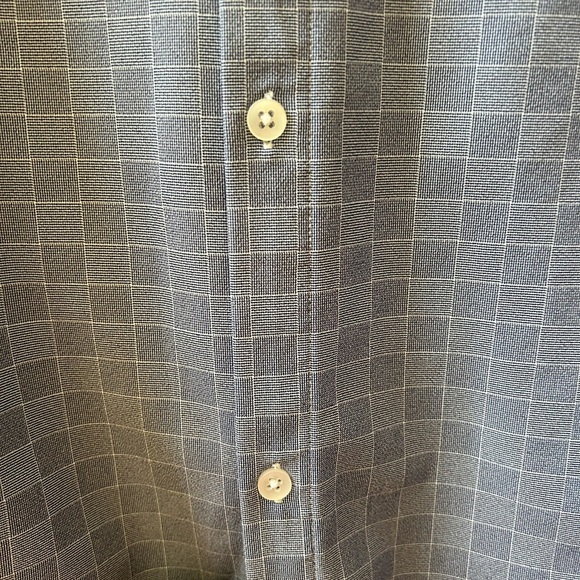 Mizzen + Main button down collared shirt. Standard Fit. Poly. Blue and white - Picture 5 of 12